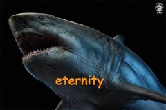 W-Dragon 1/35 Megalodon Prehistoric Shark Dinosaurs Model Statue Toy IN STOCK