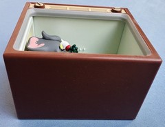 52TOYS Tom & Jerry Classic Moments Haunted Mouse Figure TV Display Complete Toy