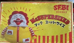MC SuperSized Wood Version Convention Exclusive Ron English Popaganda