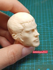 1:6 1:12 1:18 Samurai Miyamoto Musashi Head Sculpt For 12″ Male Figure Body Toy