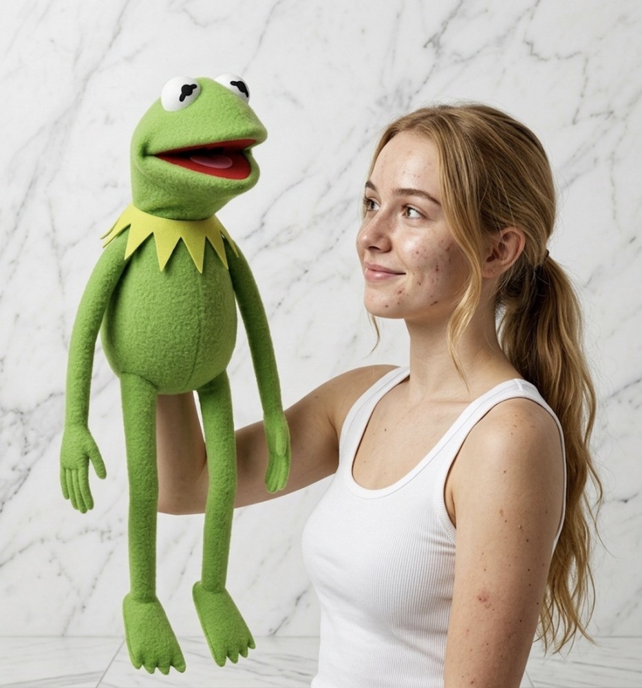 60cm Kermit the Frog Hand Puppet Kermit Plush Toy The Muppets Gift | BRAND NEW