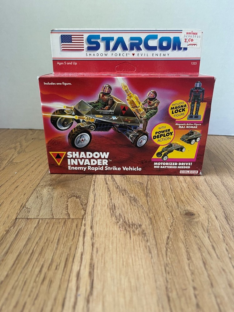 StarCom Shadow Invader Enemy Rapid Strike Vehicle MISB 1986 Coleco NIB
