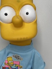 Vintage Bart Simpson 16″ Plush Doll 20th Century Fox Matt Groening Dan Dee 1990