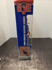 Vintage 2000 GI Joe 40MM Grenade Machine Gunner 12″ Action Figure Hasbro