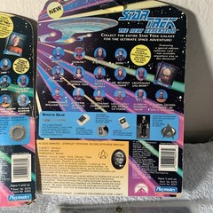 Star Trek The Next Generation Lot Benzite + Dathon 1993 Playmates Plus 2 Comics