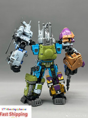NEW BOX SET TRANSFORMER JiGuangMao Toy JGM-SKP03 Mini-Bruty Bruticus IN USA 6.7′