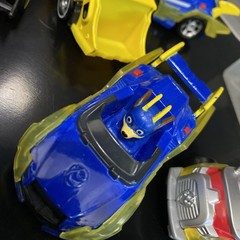 Paw Patrol Car Chase Rubble Marshall Police Fire Truck Construction Lot Of 5