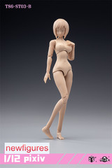 US Stock 86TOYS 1/12 T86-ST Flexible 6 inch Female Joint Action Figure Head Body
