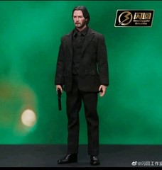 Manipple 1/12 Scale Mr. Wick Cloth 6″ Figure “NEW – US SELLER & I SHIP DAILY”