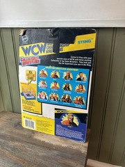 WCW Collectible Wrestlers Series 3 Sting Figure Toymakers 1994 NEW SEALED