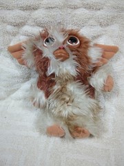 VTG 1984 Gremlins Gizmo Squeaks Hasbro WB Mogwai RARE No Tags Plush