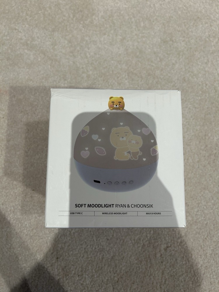 Kakao Friends Soft Moodlight Projector Ryan and Choonsik