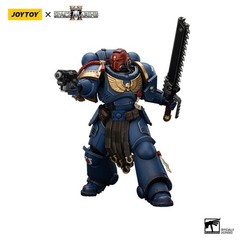 1PCS JOYTOY Warhammer 40K 1/18 Action Figure Ultramarines Titus Guilliman Model