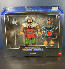 MOTU Heman & The Masters of the Universe Masterverse New Eternia RAM MAN NIB