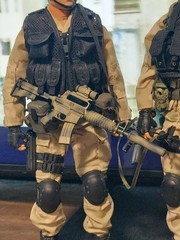 1/6 – 3 Kitbashed US Delta Operators Blackhawk Down Easy & Simple And Dragon