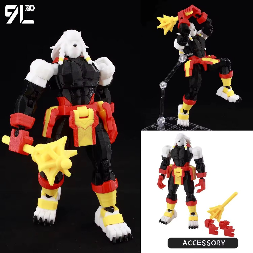 BATTLE BEAST 9L3D Lucky13 2.0 Invincible 1/12 Multi-Jointed Action Figure T13