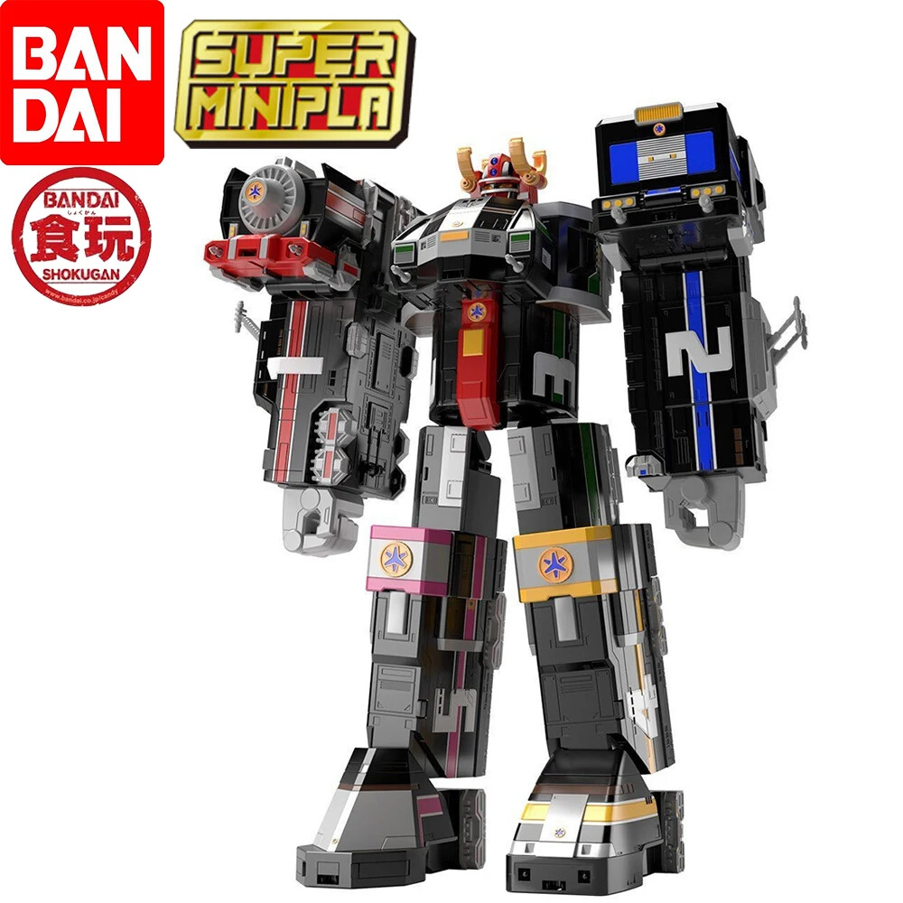 Bandai Power Rangers Grand Liner Lightspeed Rescue Go Go Five Super Minipla USA