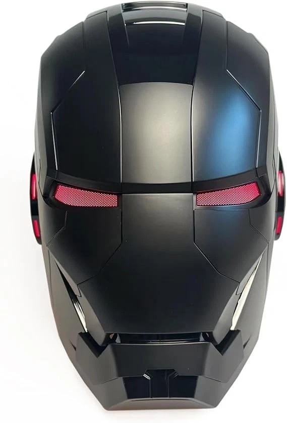 US SHIP Iron Man 1:1 MK5 Deformable Voice Control Wearable Helmet Matte Black