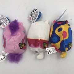 CEPIA CATS VS PICKLES 4″ LOT OF 3 BEAN-BAG PLUSH 164 TWINKLE STARLIGHT, 121, 173