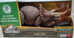 Mattel Jurassic World Dino Trackers Habitat Defender Triceratops Action Figure