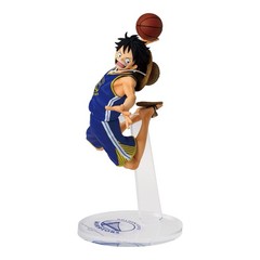ONE PIECE x NBA Monkey D Luffy GOLDEN STATE WARRIORS MSP Figure New Japan