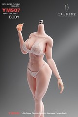 USA YM507B Yi Na 1/6 Big Bust Pale Seamless Woman Anime Body Toy Fit 12″ Figure