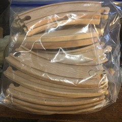 Lot Of About 70 Track Pieces And 20 Additional Train Accessories Parts Used