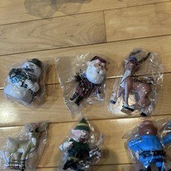 New Abominable Snowman (8”) Figures- Playing Mantis, set of 12 (NO Rudolph)