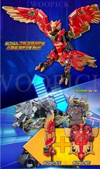 Metal Cardbot W Season3 IGNYX+BLAION+BLUE COP W Set Transformer Robot Ignix 2026