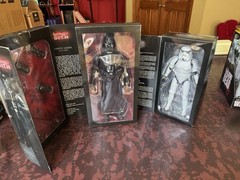 Sideshow Star Wars Darth Vader & Stormtrooper 1/6 Scale Figure Set Lot