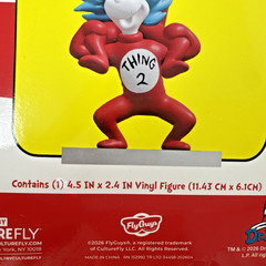 Dr. Seuss Thing One & Thing Two Fly Guy Vinyl Figure Set NEW RARE Collectible