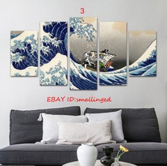 One Piece poster hang picture living room setting mural Decorate Luffy Ace Zoro