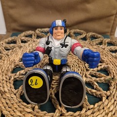 ✳️Mattel 2001 Action Figure 7701A Blue Gray Black White Red Yellow Plastic#️⃣26
