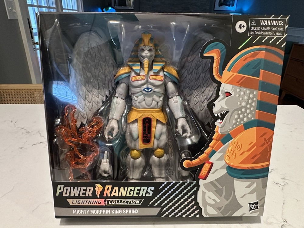 NEW Hasbro Lightning Collection Power Rangers King Sphinx Monster SPECTRUM BOX