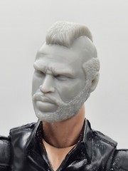 3d Printed A-TEAM B.A. BARACUS MR. T HEAD 1:12 GI Joe Classified/Marvel Legend