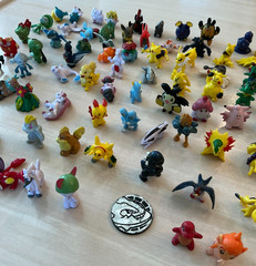 Lot of 85 Mini Pokémon RL & RLW 1″ PVC Figures Pikachu, Mewtwo, Eevee & More 06