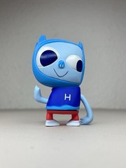 Tiny Hero 3” Vinyl Dunny Figure | Heroes of Burgertown Jon Burgerman x Kidrobot