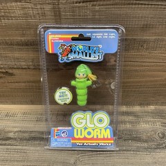 World’s Smallest Glo Worm Squeeze Tight To Light The Night Toy Retro Hasbro New
