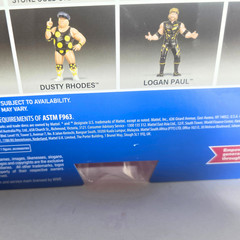 Ultimate Warrior WWE LJN Superstars Retro 80s Black Card 8 in Action Figure NEW