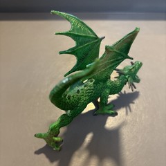 Jurassic Fun Toys – Green Forest Dragon – 2011 Fantasy Toy Figure 4″ Tall