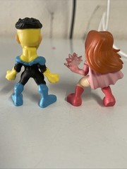 2 Loose Invincible Phatmojo Opened Mystery Figures – Mark & Atom Eve – common