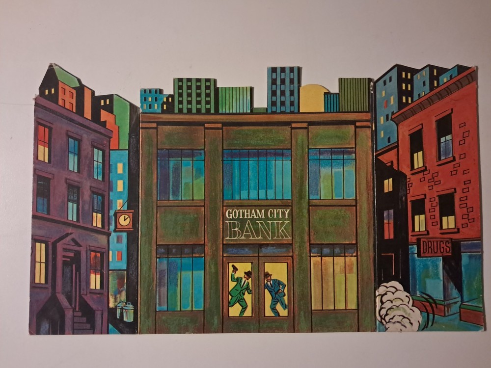 Rare 1966 Ideal Batman Sears Exclusive Backdrop Last Seen at Auction in 2020