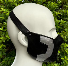 Winter Soldier Mask Bucky Barnes Cosplay Costume Latex Halloween Party Helmet