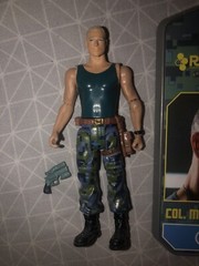2009 Avatar Movie 4″ Col. Miles Quaritch Action Figure Complete Deboxed