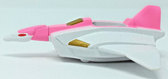 Power Rangers 1995 Pink & White Plane mighty morphin Saban