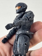 Halo Reach Spartan CQC Custom Series 2 Gamestop Exclusive McFarlane Toys used