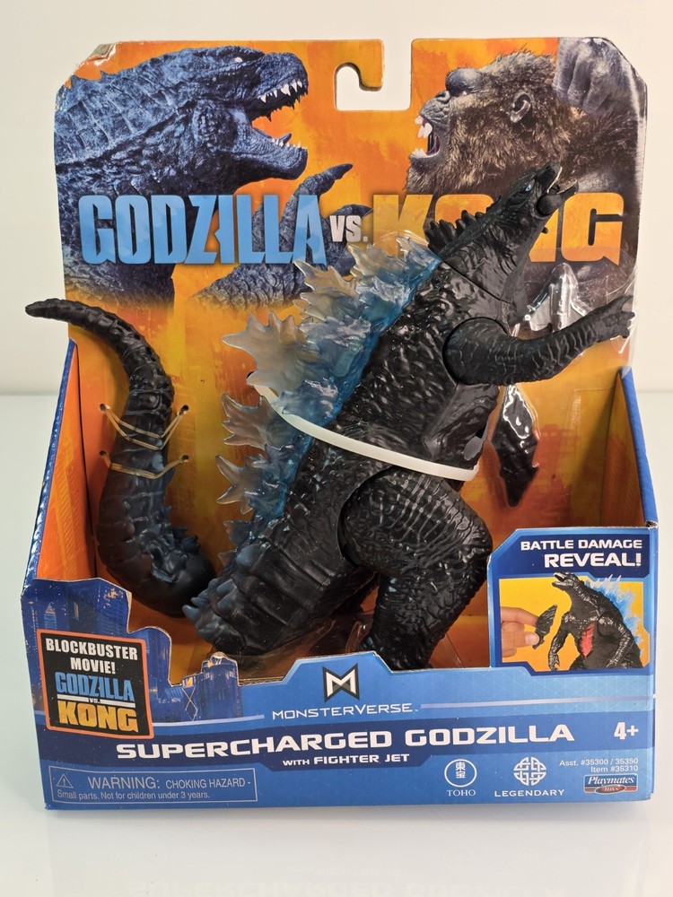PLAYMATES MONTERVERSE GODZILLA VS KONG SUPERCHARGED GODZILLA 6″ ACTION FIGURE