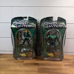 Green Lantern Movie Masters 6″ Action Figure Rot Lop Fan & Tomar-Re *Box Wear*