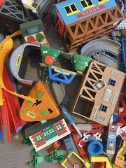 Huge Lot Thomas The Train Take Along Thomas & Friends Track 130 Gray Tracks