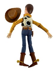 Disney Store Pixar Toy Story Woody 16” Talking Pull String Doll with Hat